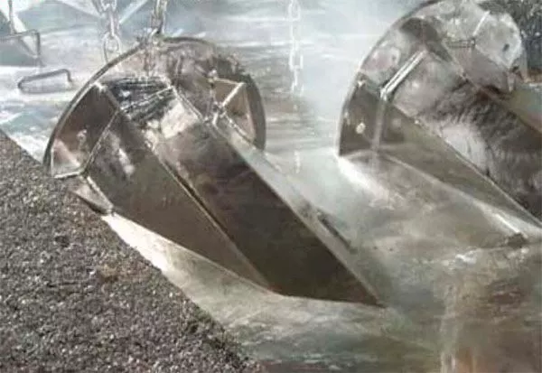 Процесс обработки горячим цинком